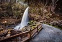 063 Great Smoky Mountains NP, Dry Waterval